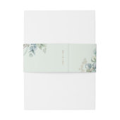 ユーカリプトゥスダブルハピネス結婚式招待状 招待状ベリーバンド (裏面例)