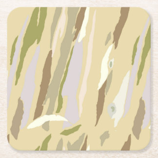 ユーカリプトゥスツリーバークコースター スクエアペーパーコースター