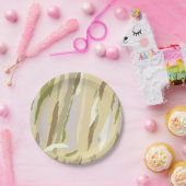 ユーカリプトゥスツリーバーク紙プレート ペーパープレート (パーティー)