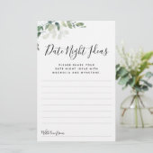 ユーカリプトゥスデイトナイトアイディアカード (スタンド正面)