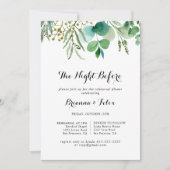 ユーカリプトゥスナイトリハーサルディナー前 招待状 (正面)