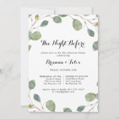 ユーカリプトゥスナイトリハーサルディナー前 招待状 (正面)