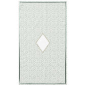 ユーカリプトゥスナチュラルクリスマス&エメラルド縁どタブル テーブルクロス (正面)