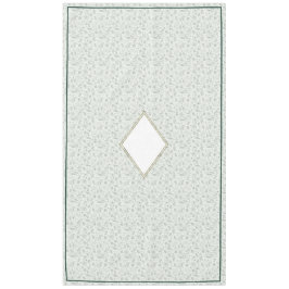 ユーカリプトゥスナチュラルクリスマス&エメラルド縁どタブル テーブルクロス