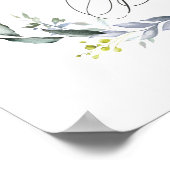 ユーカリプトゥスハーバルクロスベビーバプテスポスター ポスター (角)