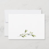 ユーカリプトゥスハーバルザデイト招待状 セーブザデート (裏面)