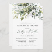 ユーカリプトゥスハーバルリハーサルディナー招待状 招待状 (正面/裏面)