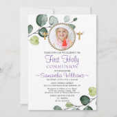 ユーカリプトゥスバジェットフォトファースト招待状 招待状 (正面)