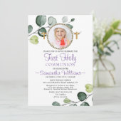 ユーカリプトゥスバジェットフォトファースト招待状 招待状 (スタンド正面)