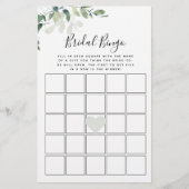 ユーカリプトゥスビンゴブライダルシャワーゲーム (正面)