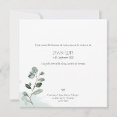 ユーカリプトゥスファワール部ドネサスガルソン 招待状 (裏面)