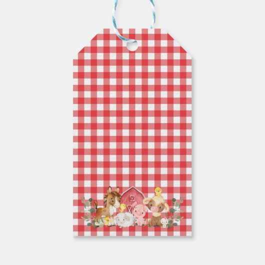 ユーカリプトゥスフォージングファーム誕生日サンキューユーラベル ギフトタグ (裏面)