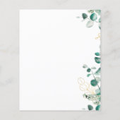 ユーカリプトゥスフライヤー チラシ (裏面)