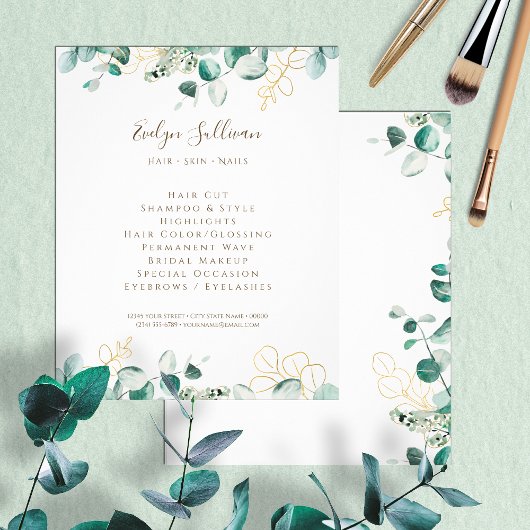 ユーカリプトゥスフライヤー チラシ