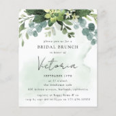 ユーカリプトゥスブライダルシャワー招待 (正面)