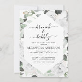 ユーカリプトゥスブランチ&バブリーブライダルシャワー 招待状 (正面)