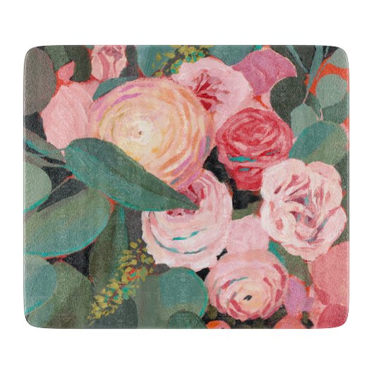 ユーカリプトゥスブーケ カッティングボード (正面)