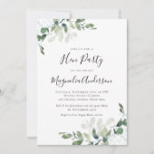 ユーカリプトゥスヘンパーティの招待状 招待状 (正面)