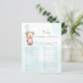 ユーカリプトゥスベアベビー名レースベビーシャワーゲーム (スタンド正面)