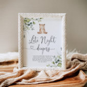 ユーカリプトゥスベアーウッドランドレイトナイトおむつポスター ポスター