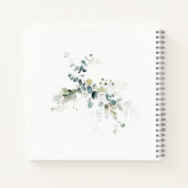 ユーカリプトゥスベビーシャワーゲストブック ノートブック (裏面)