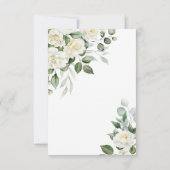 ユーカリプトゥスホワイト悔やみや弔慰メモリサンキューカード サンキューカード (裏面)