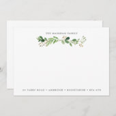 ユーカリプトゥスボウファミリーアドレス ノートカード (正面/裏面)