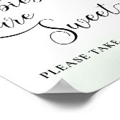 ユーカリプトゥスボタニカルセージ緑のベビーは甘い ポスター (角)