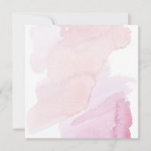 ユーカリプトゥスモダングローブ赤面葉を洗結婚浄する 招待状 (裏面)