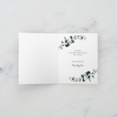 ユーカリプトゥスロマンチックバレンタインデー シーズンカード (内部)