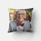 ユーカリプトゥス写真記念装飾用クッション クッション (裏面)