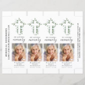 ユーカリプトゥス写真追悼記念ブックマーク (正面)