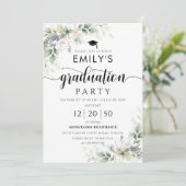 ユーカリプトゥス卒業パーティー招待状 招待状 (スタンド正面)