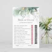 ユーカリプトゥス新婦または新郎ブライダルシャワーゲーム (スタンド正面)