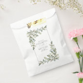 ユーカリプトゥス植物セージ結婚グリーン フェイバーバッグ (封をした状態)