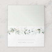 ユーカリプトゥス水カラー葉金ゴールド座席表 プレイスカード (外部開封)