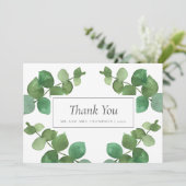 ユーカリプトゥス結婚ウッドランド サンキューカード (スタンド正面)
