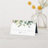 ユーカリプトゥス結婚グローブ プレイスカード (正面)