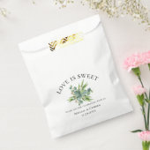 ユーカリプトゥス結婚ブーケ フェイバーバッグ (封をした状態)