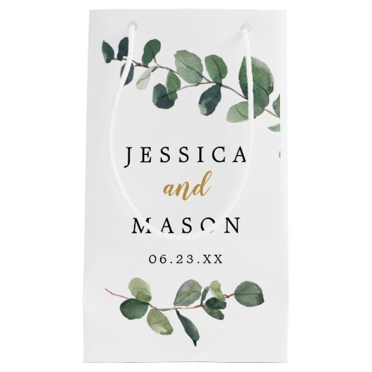 ユーカリプトゥス結婚ホテルズ抱き枕 スモールペーパーバッグ (正面)