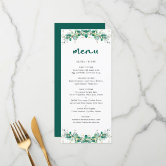 ユーカリプトゥス結婚ミニマル メニュー