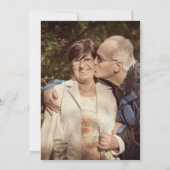 ユーカリプトゥス結婚ルビー40周年記念写真 招待状 (裏面)