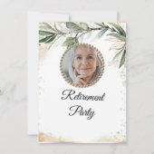 ユーカリプトゥス退職パーティの招待状 招待状 (裏面)