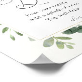 ユーカリプトゥモモザバー標識 ポスター (角)