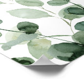 ユーカリプラーサルディナーウェルカムサイン ポスター (角)