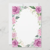 ユーカリプルーパーフローラ20誕生日 招待状 (裏面)