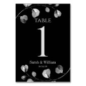 ユーカリプ結婚ス テーブルナンバー (裏面)