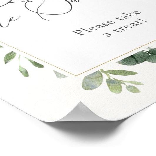 ユーカリベイビーたちはスイートトリートサイン ポスター (角)