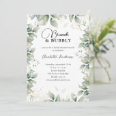 ユーカリミニマルプスブライダルシャワー 招待状 (スタンド正面)