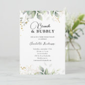 ユーカリミニマルプスブライダルシャワー 招待状 (スタンド正面)